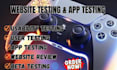 website testing user testing andriod app testing closed testing 12 tester qa