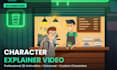 2d character explainer video animation