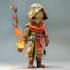 design fantasy game ready 2d low poly characters