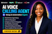 setup retell ai voice agent vapi ai calling agent gohighlevel voice ai agent n8n