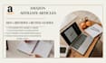 write SEO amazon affiliate articles and buying guides