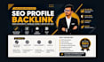 high 70 to 90 da profile backlinks  SEO boost service