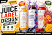 design professional juice and beverage labels
