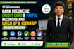 do quickbooks online bookkeeping, cleanup, and cathcup
