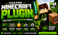 develop a custom minecraft plugin for your spigot paper server