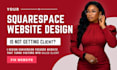 beautiful modern squarespace website design squarespace website development