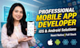develop a mobile app for ios and android