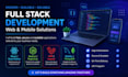 do full stack website development in mern, react js, next js, node js
