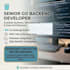 do scalable backend software development in golang, microservices and API