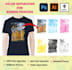 do professional screen print color separation with halftone