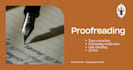 provide native english proofreading