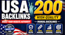 do 200 high da SEO backlinks for USA link building