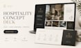 design a hospitality concept deck, hotel presentation, guest experience proposal