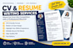 provide professional cv resume writing services