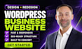 build wordpress business website development wordpress blog website design