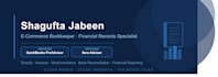 do professional ecommerce bookkeeping and financial records