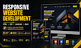 build a responsive website with HTML CSS javascript