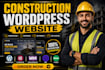 build expert contractor, hvac, plumbing and roofing wordpress website