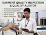 do textile and garment qc inspection with aql report