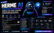 telegram bot herme ai code userbot telegram channel jarvis code jarvis dashboard