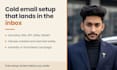 set up cold email infrastructure with domain warmup