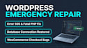 fix wordpress critical errors