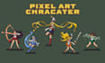 create pixel art character sprite sheet animation pixel game asset pixel artist
