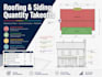 provide roofing and siding quantity takeoffs using planswift