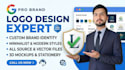 do text based logo design 24 hours