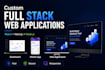 build a custom full stack web application using react nextjs nodejs