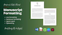 book editing manuscript critique ebook formatting print ingram spark publishing