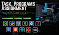 create simple programs, tasks, projects