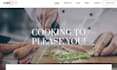 design wix culinary school website culinary academy cooking courses website