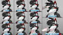 make custom furry vrchat avatar anime sona nsfw vtuber 3d model with expressions