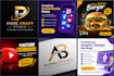 create professional flyer design in canva