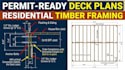create permit ready structural deck plans and framing