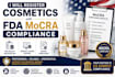 register cosmetics with fda mocra compliance