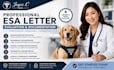 provide professional esa letter evaluation and documentation