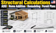 structural calculations engineer letter adu home addition remodeling permit plan