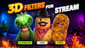 create a custom 3d ar vtuber filter burnt peanut for lens studio for streaming