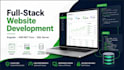 a full website UI and its backend