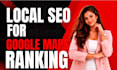 do real estate local SEO for google maps ranking