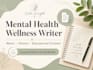 write warm human mental health and wellness content
