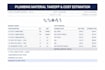 do accurate plumbing material takeoff and cost estimation