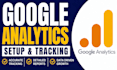 set up ga4, google ads tracking and search console