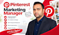 be your pinterest marketing expert manager