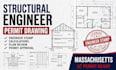 structural engineer permit drawing engineer stamp massachusetts
