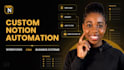 build custom automated notion workflow for your business