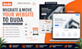 transfer your current site on duda, do duda migration and export duda website