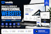 build and rebuild professional websites landing using weebly website builder